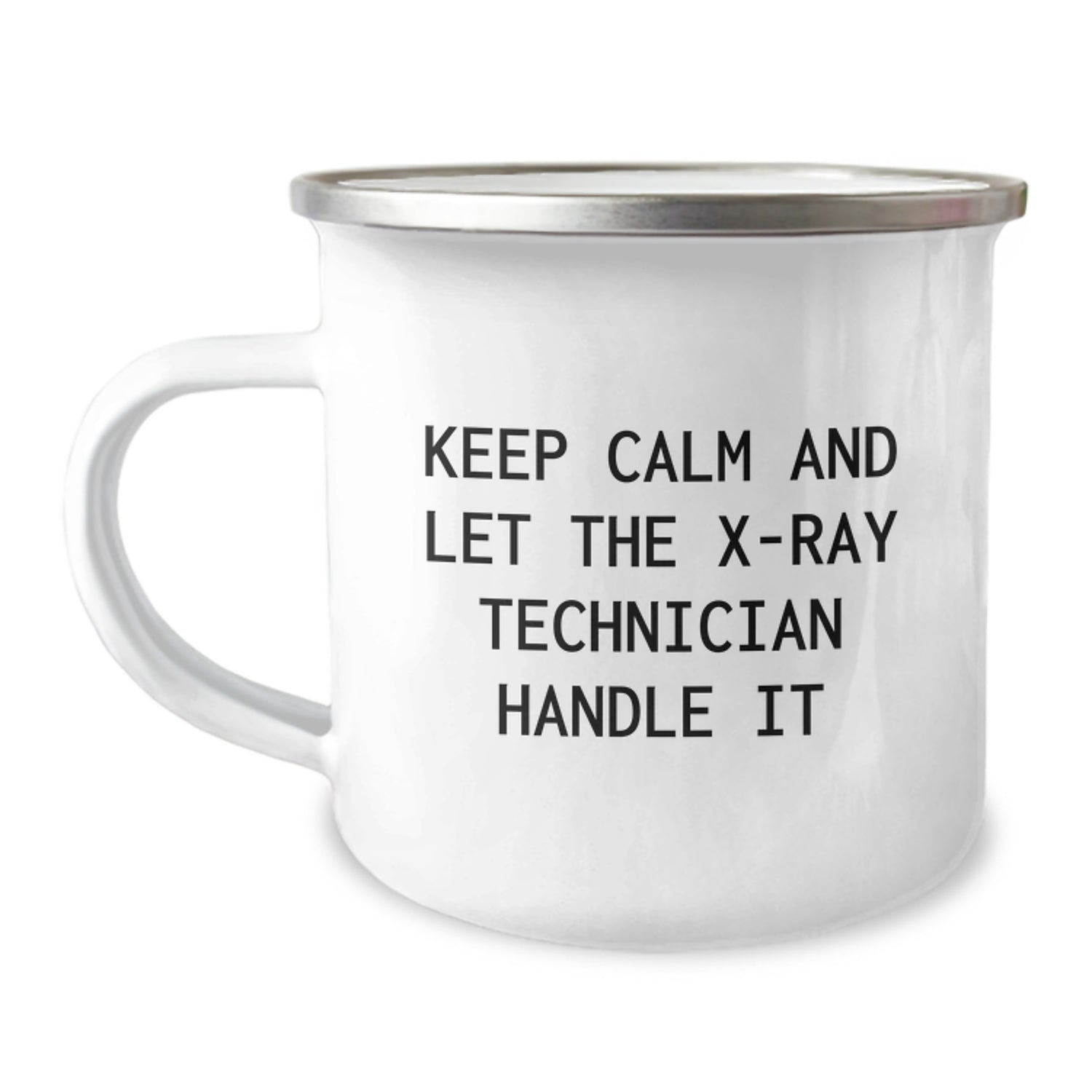 Funny X-Ray Technician Gifts from Family - X-Ray Technician Christmas Unique Mugs for Men, Women, and Coworkers - Keep Calm And Let The X-ray Technician Handle It - Image 1