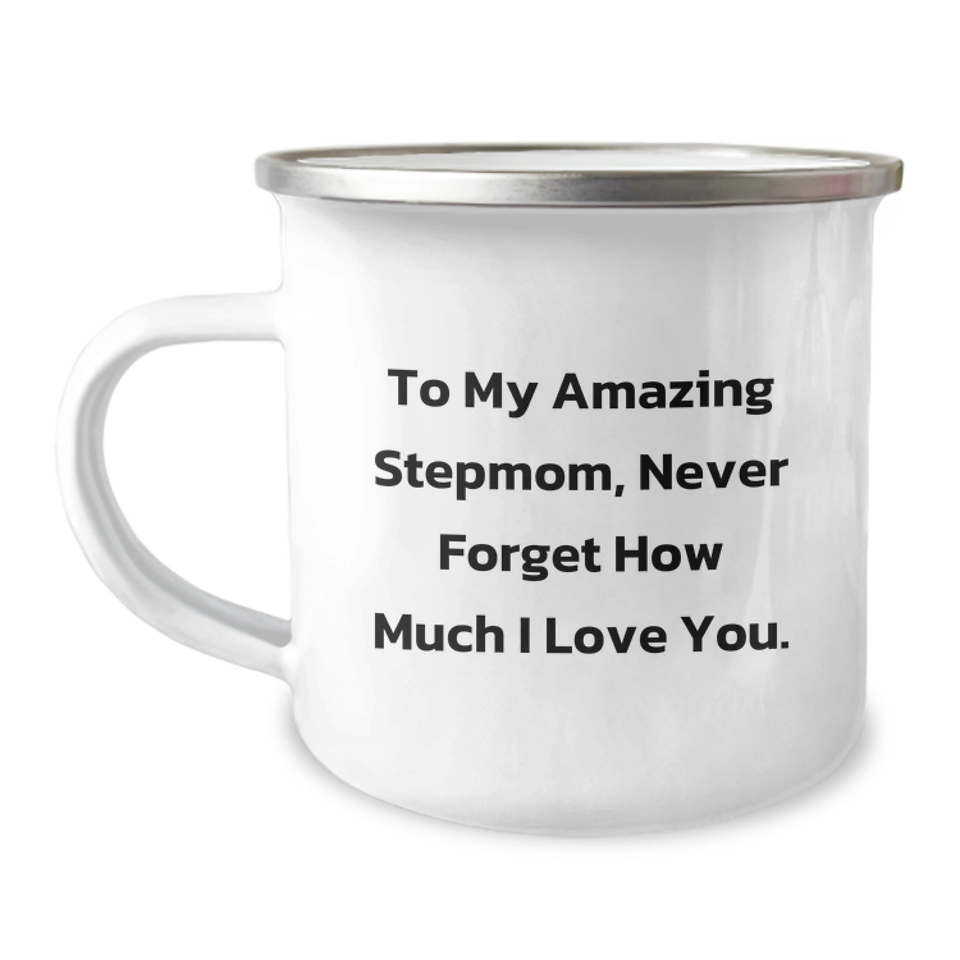 Funny Stepmom Gifts from Family to Stepmom, Amazing Stepmom Camping Mugs for Stepmoms, To My Amazing Stepmom Never Forget How Much I Love You Christmas Unique Gifts - Image 1