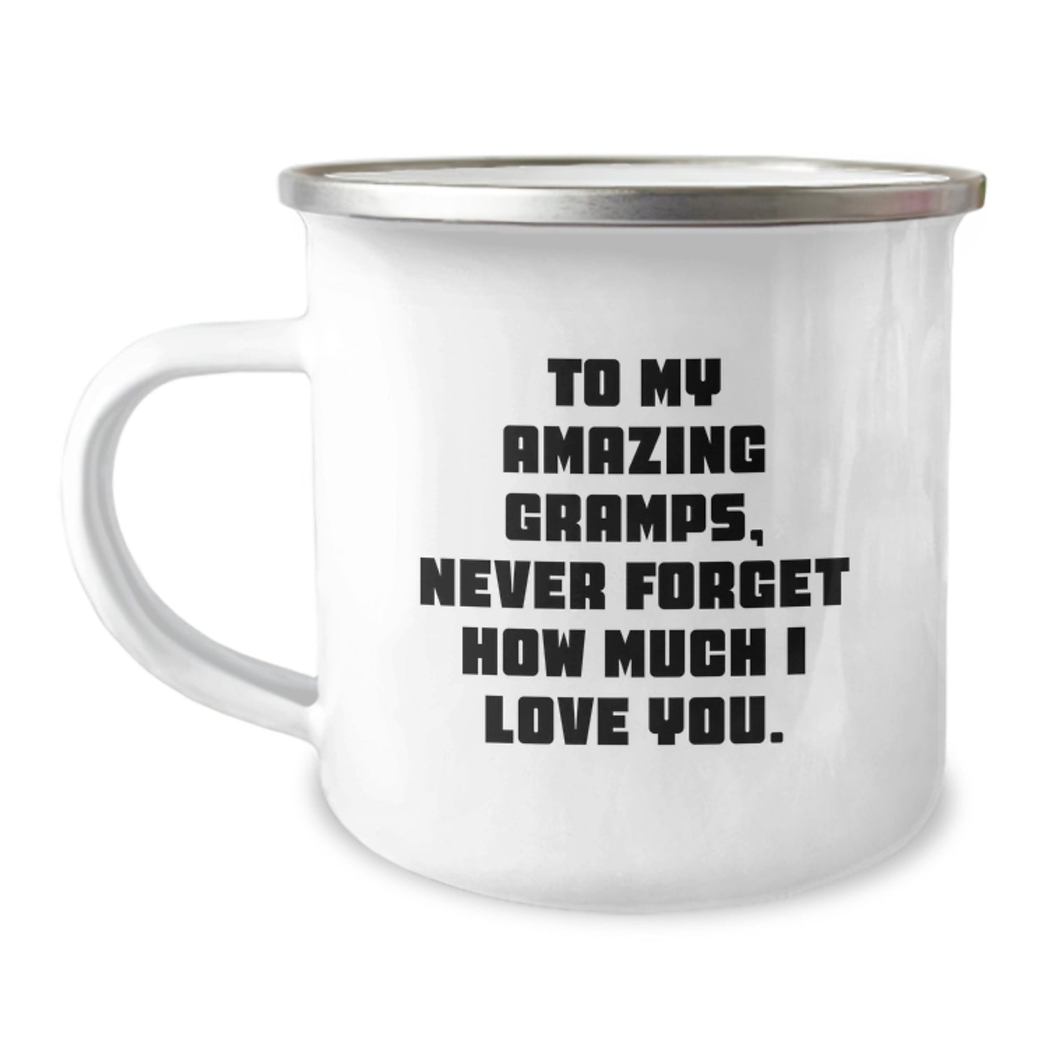 Funny Gramps Gifts for Men, Gifts from Family to Gramps, Christmas Unique Mug, Camping Mugs with Inspirational Quote - Image 1