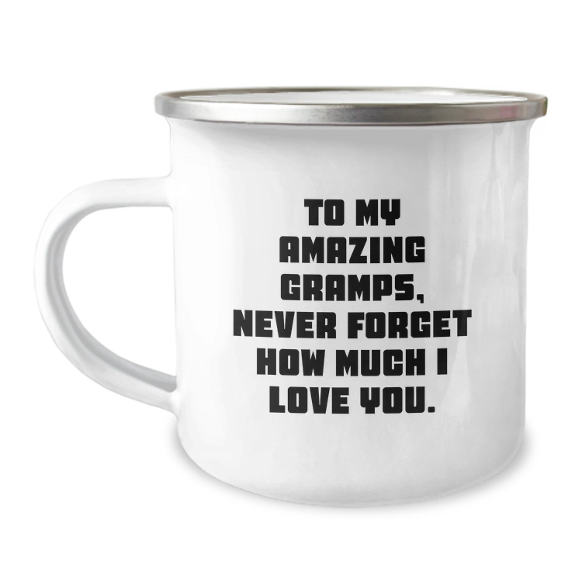 Funny Gramps Gifts for Men, Gifts from Family to Gramps, Christmas Unique Mug, Camping Mugs with Inspirational Quote - Image 1