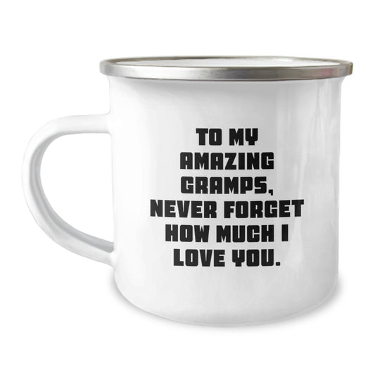 Funny Gramps Gifts for Men, Gifts from Family to Gramps, Christmas Unique Mug, Camping Mugs with Inspirational Quote - Image 1
