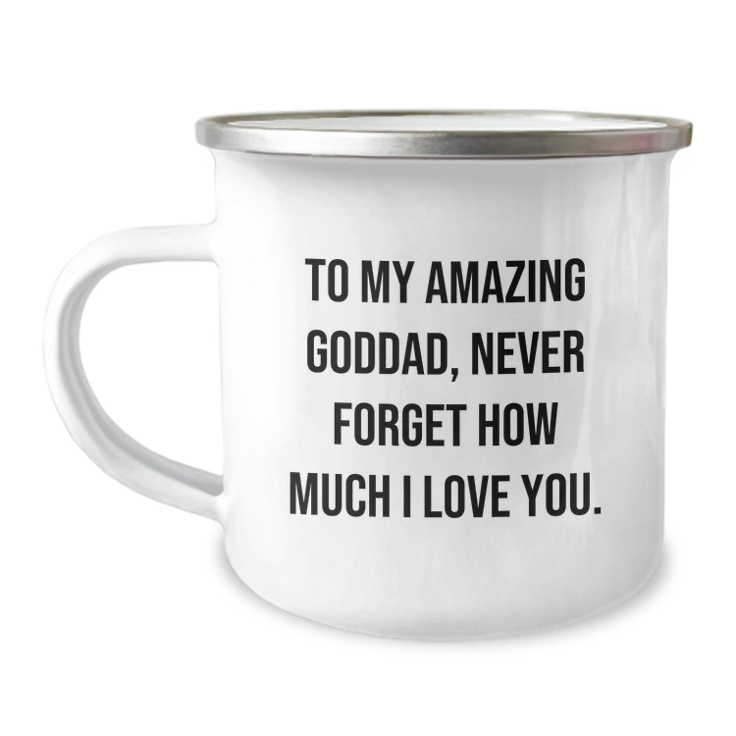 Funny Goddad Gifts - To My Amazing Goddad, Never Forget How Much I Love You. - Unique Christmas Unique Gifts for Goddad - Image 1