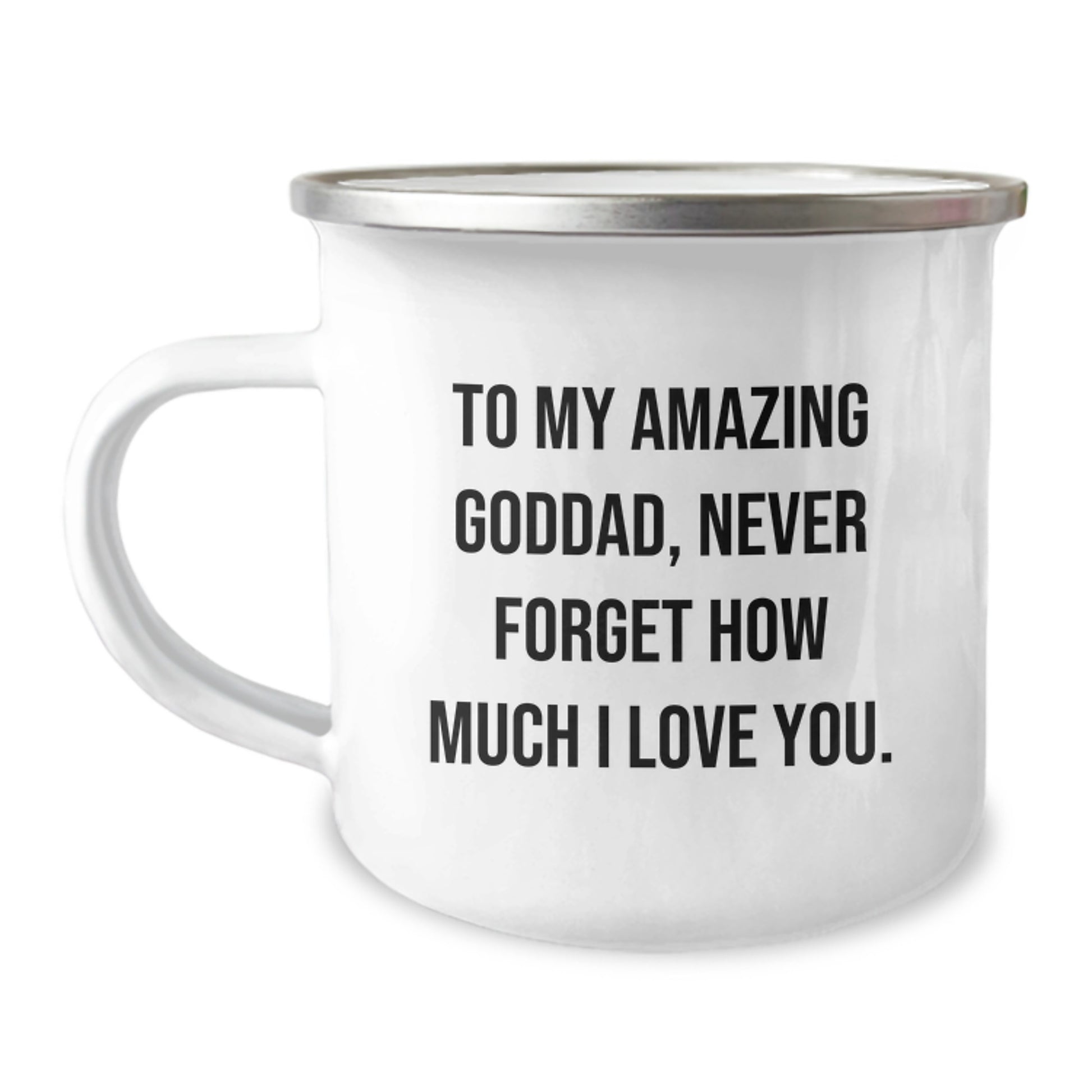 Funny Goddad Gifts - To My Amazing Goddad, Never Forget How Much I Love You. - Unique Christmas Unique Gifts for Goddad - Image 1