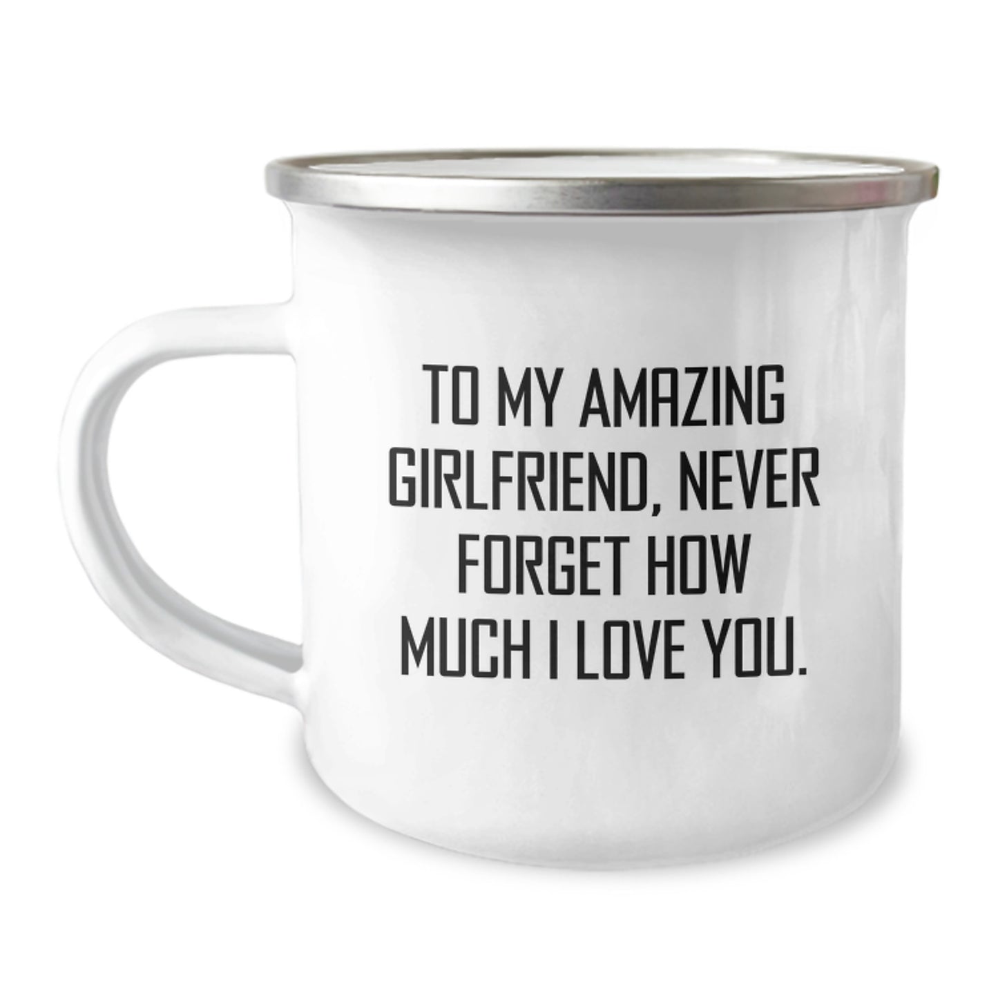 Funny Sweetheart Christmas Camping Mug Gifts from Men to My Amazing Sweetheart, Never Forget How Much I Love You, Unique Gifts for Sweetheart - Image 1