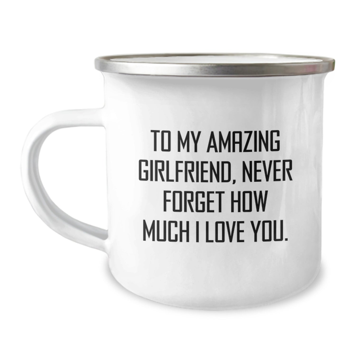 Funny Sweetheart Christmas Camping Mug Gifts from Men to My Amazing Sweetheart, Never Forget How Much I Love You, Unique Gifts for Sweetheart - Image 1