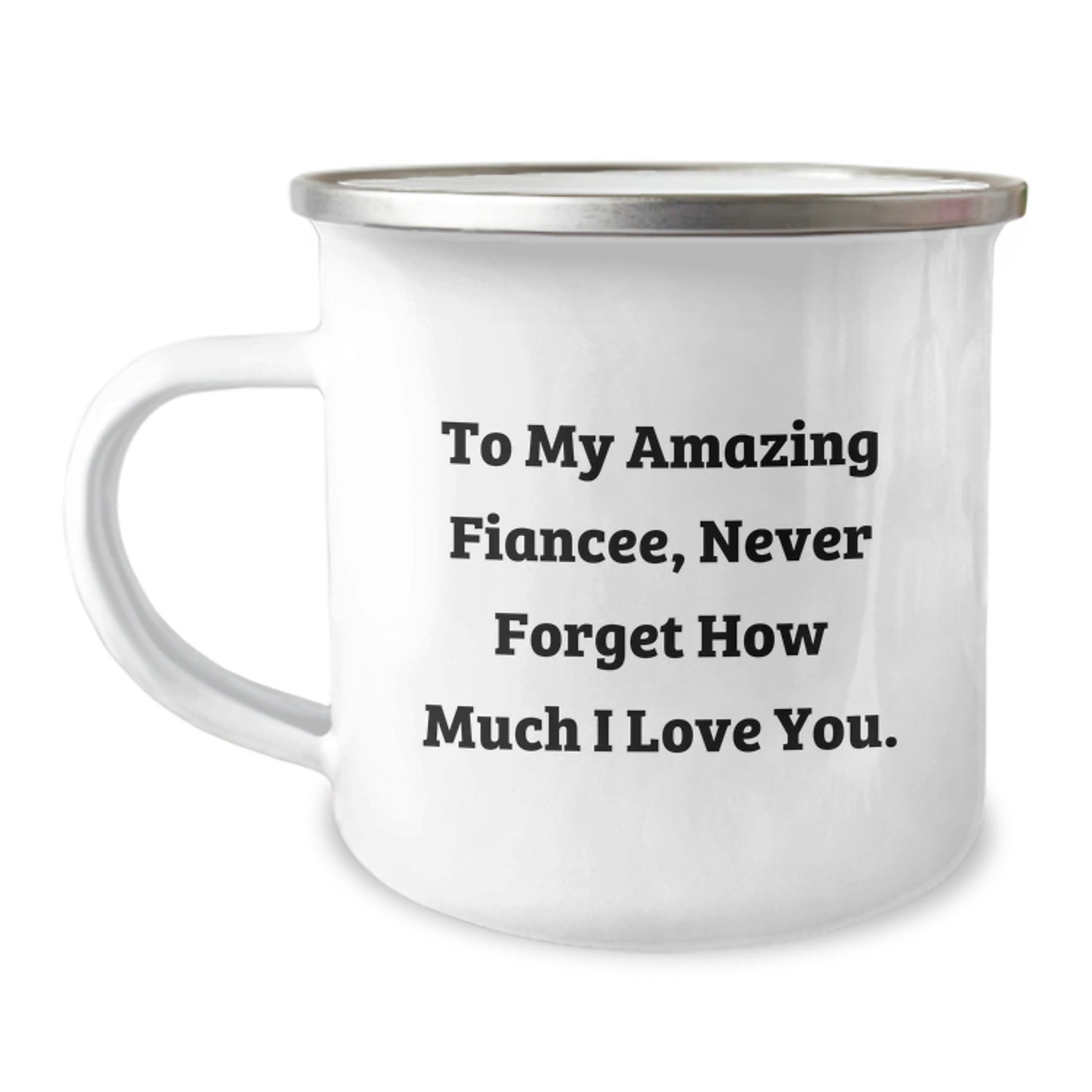 Funny Fiancee Gifts for Her, Camping Mugs for Christmas Unique Presents from Men to Fiancee - Image 1