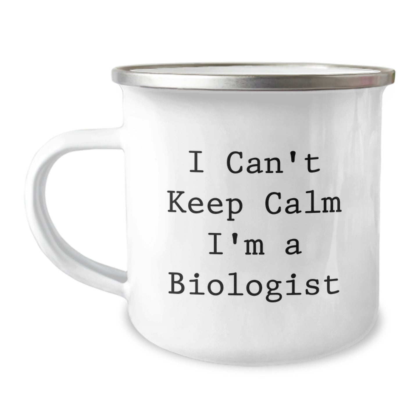 Funny Biologist Gifts for Men - 'I Can't Keep Calm I'm A Biologist' Christmas Unique Gifts from Family - Image 1