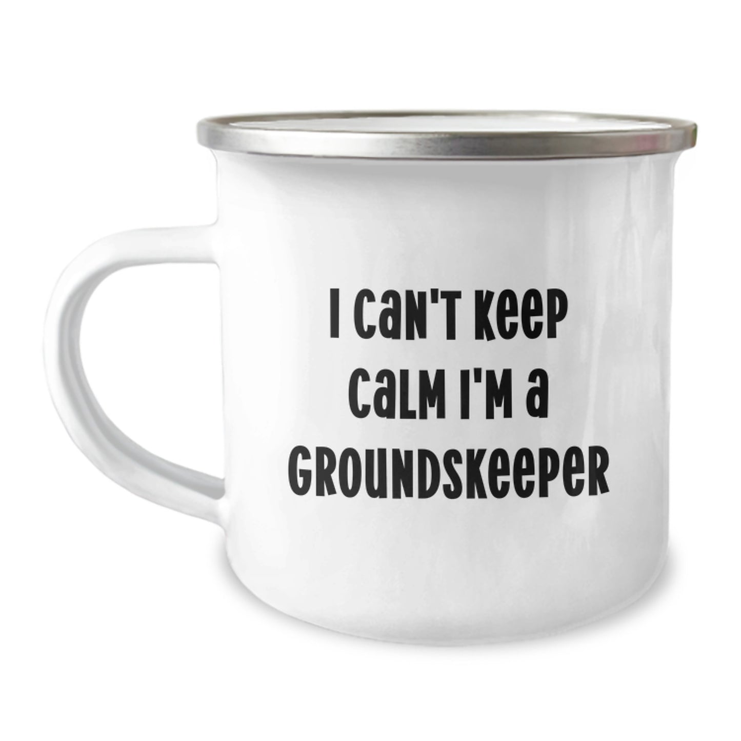 Funny groundskeeper Gifts from Friends - I Can't Keep Calm I'm A groundskeeper Inspiring Graduation Unique Gifts for Men - Image 1