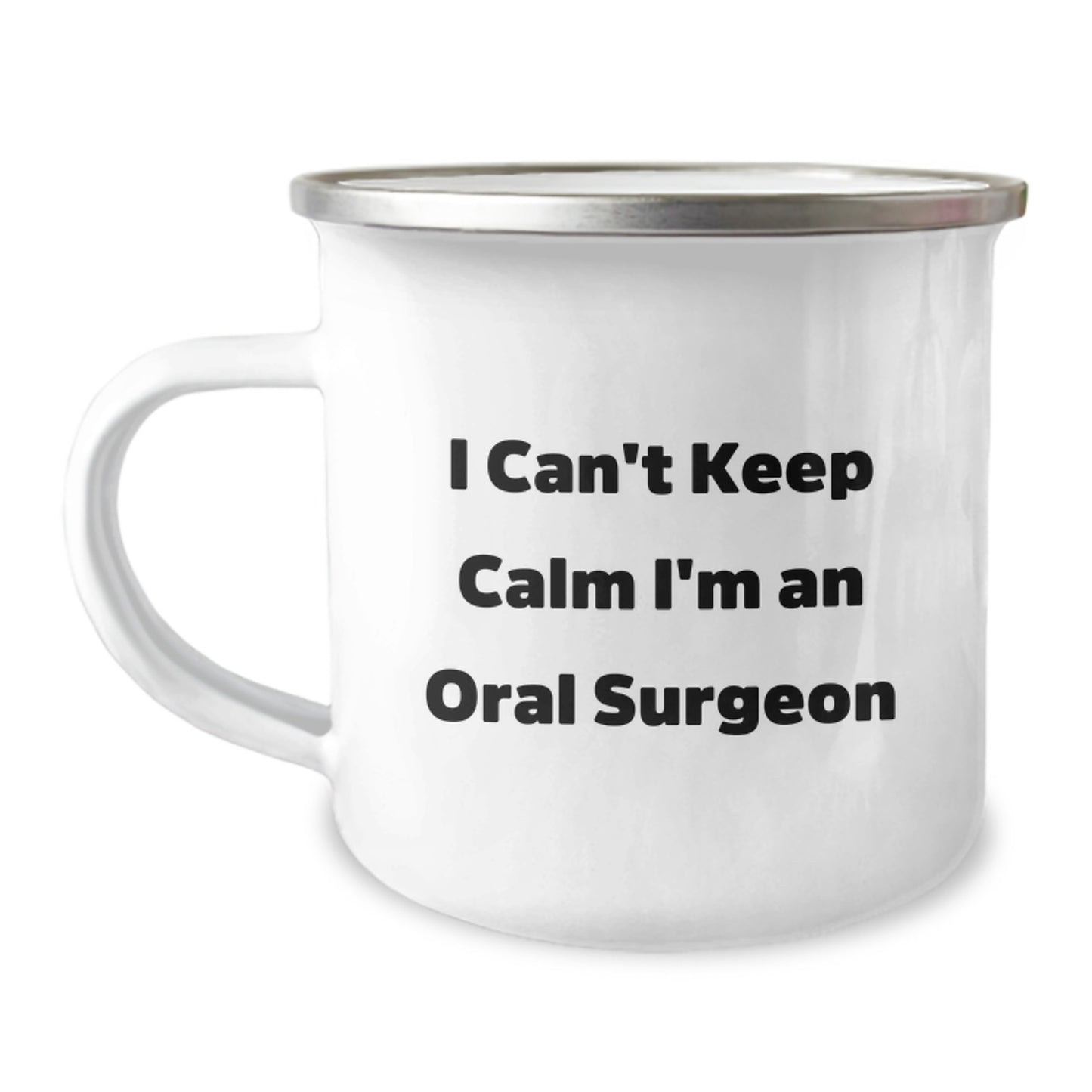 Funny Oral Surgeon Camping Mug Gifts for Men from Friends, Perfect for Graduation Unique Gifts - Image 1