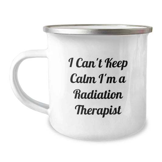 Funny Radiation Therapist Gifts, Camping Mugs, I'm A Radiation Therapist, Perfect for Christmas Unique Gifts from Family to Radiation Therapist Men or Women Friends Coworkers - Image 1