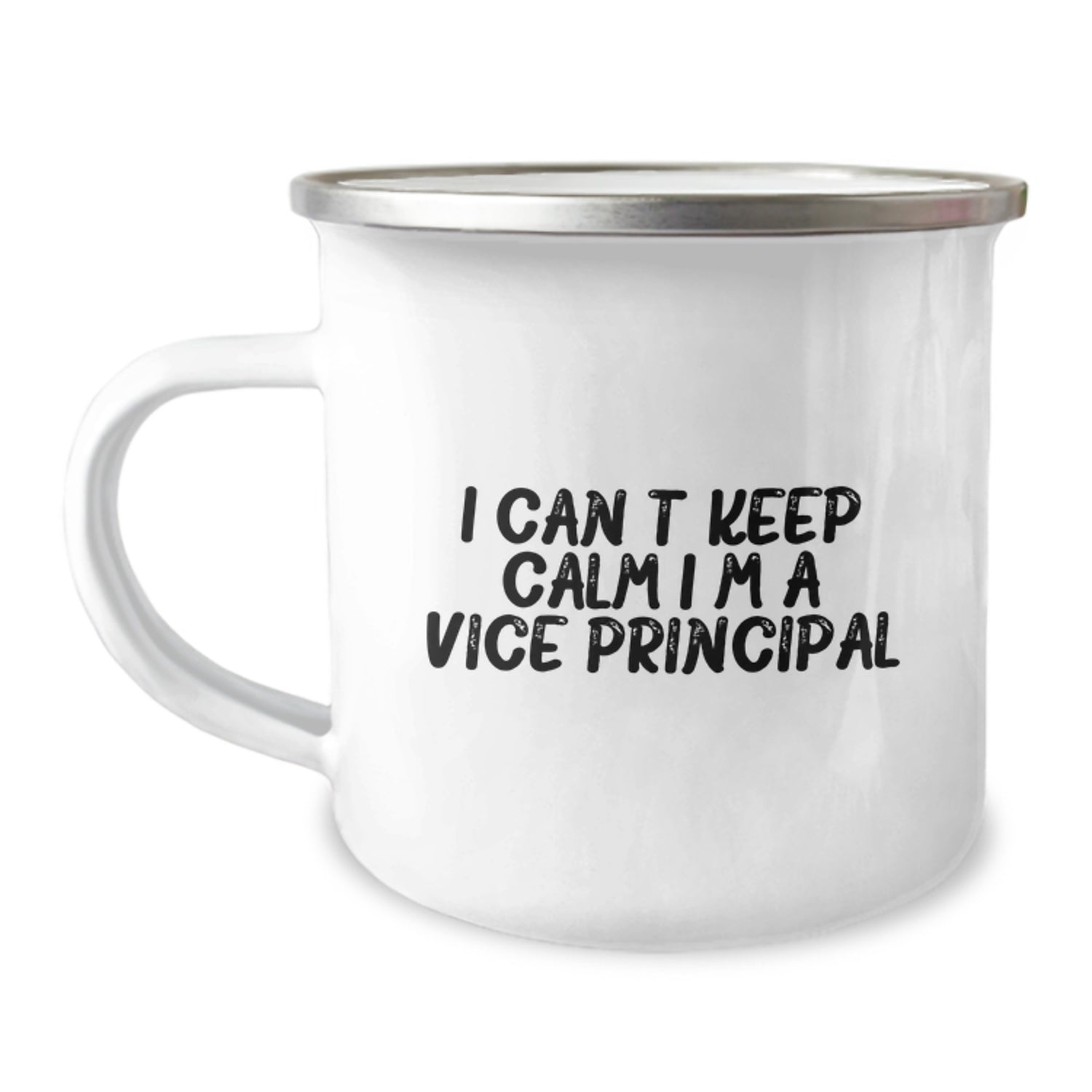 Funny Vice-principal Gifts from Friends for Vice-principal, I Can't Keep Calm I'm A Vice-principal Camping Mug, Christmas Unique Gifts for Vice-principal - Image 1