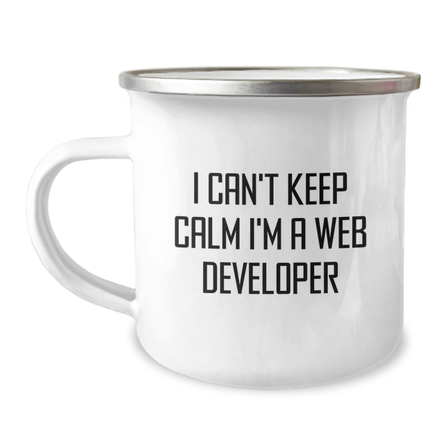 Funny I Can't Keep Calm I'm A Web Developer Gifts for Web Developer Graduation Unique Gifts from Family - Image 1