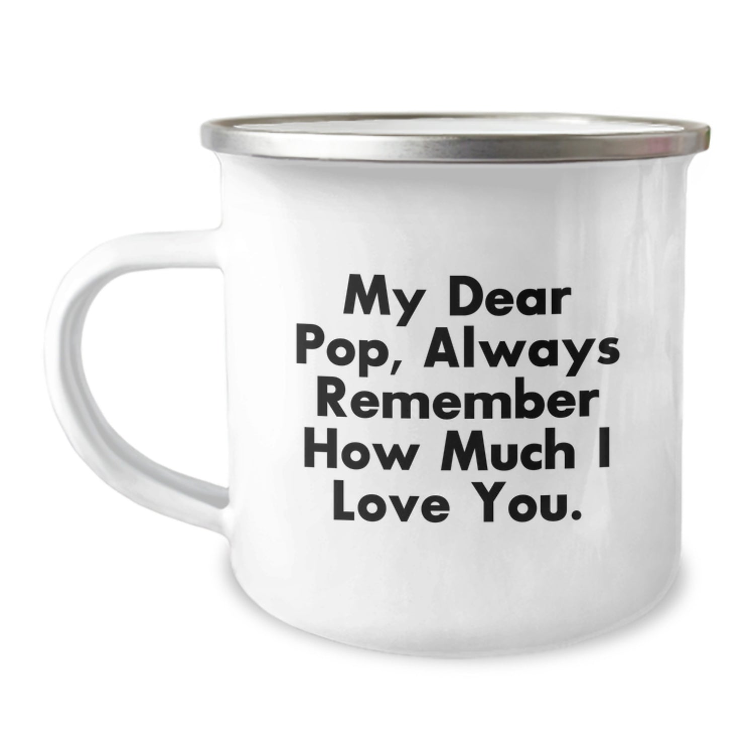 Funny Pop Gifts from Family Friends for Men - Christmas Unique Presents, Pop Love Mug, Camping Mug for Pop, Special Quote for Pop - Image 1
