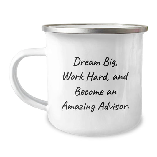 Gifts from Family for Advisor Friends - Inspirational Camping Mug with Funny Quote - Christmas Unique Gifts - Image 1