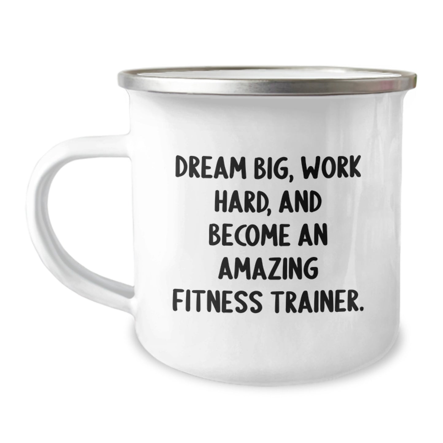 Gifts for Fitness Trainers, Funny and Inspirational Camping Mug for Men, Women, or Friends, Unique Christmas Unique Gifts from Family - Image 1