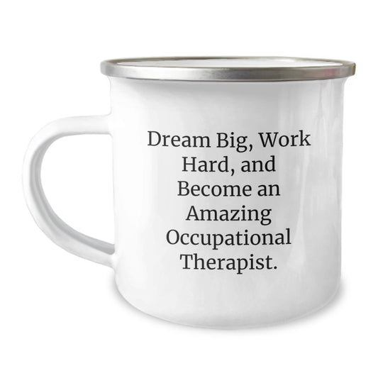 Inspirational Gifts for Occupational Therapist Friends and Family - Funny Camping Mug for Christmas Unique Presents from Men to Women - Image 1