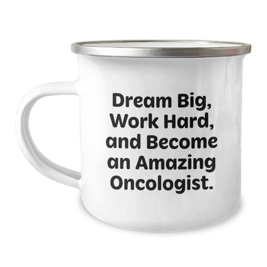 Cute Oncologist Gifts from Friends for Men Women Coworkers Family - Dream Big Work Hard and Become Amazing Quotes Christmas Unique Mugs - Image 1