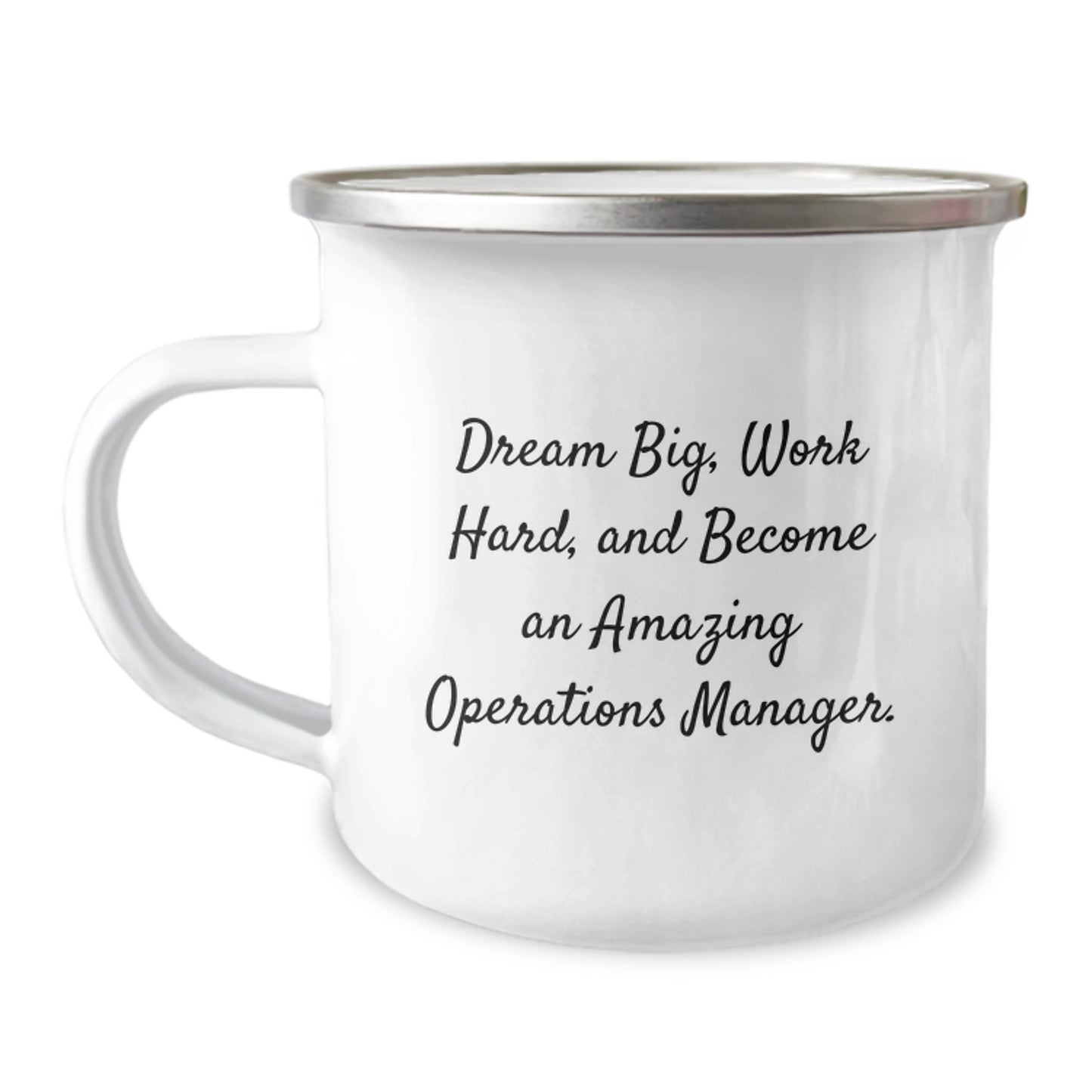 Funny Operations Manager Gifts for Men - Camping Mug with Inspirational Quote - Unique Christmas Unique Gifts from Friends to Family - Image 1