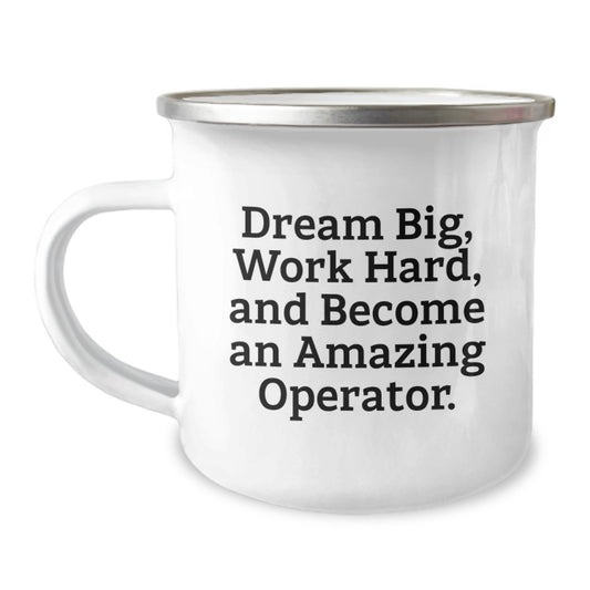 Operational Excellence Gifts for Operator Friends from Family - Inspirational Camping Mug for Graduation - Image 1