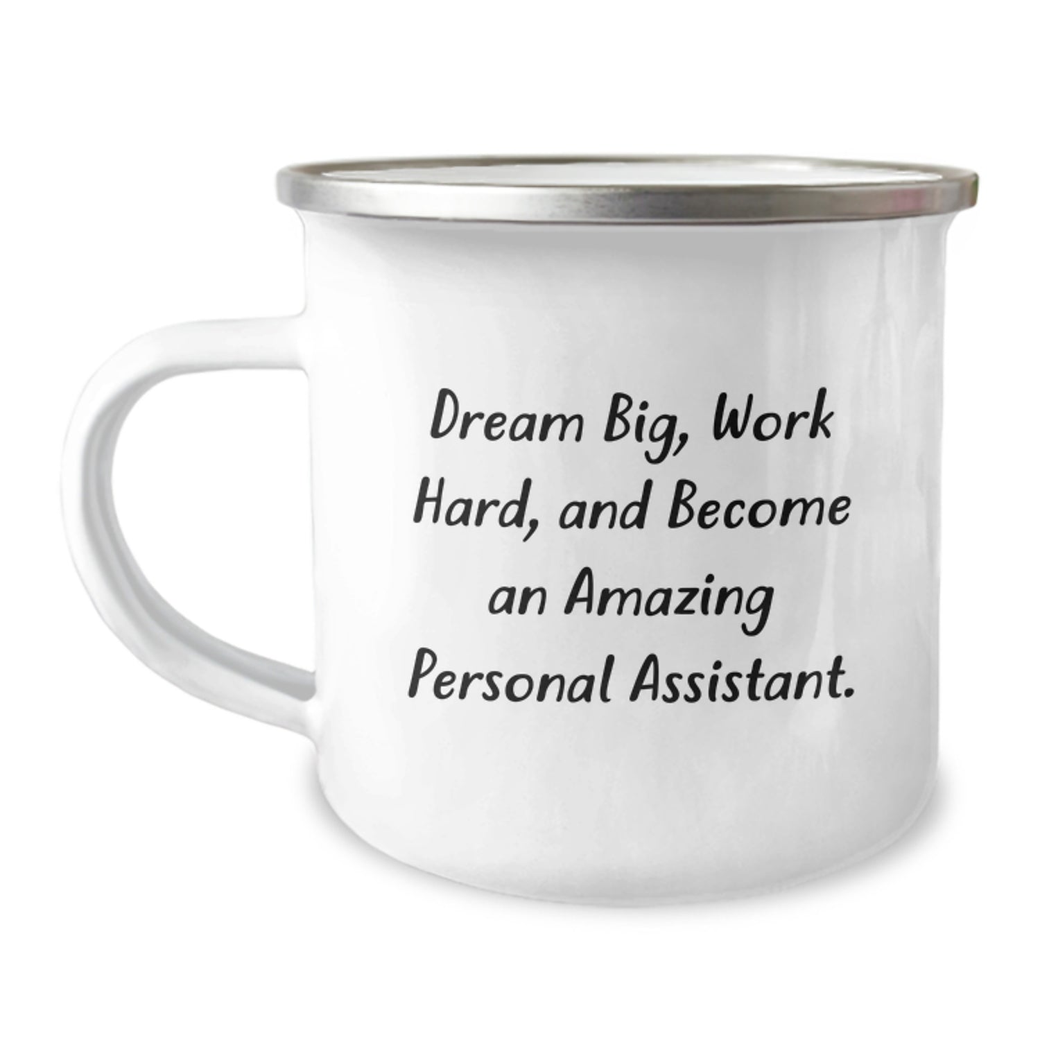 Funny Personal Assistant Camping Mug, Inspirational Gifts for Personal Assistants, Unique Christmas Unique Gift Ideas for Friends, Coworkers, Family - Image 1