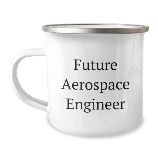Aerospace Engineer Funny Quote Gifts for Future Pros Graduation Unique Camping Mugs from Friends Family - Image 1