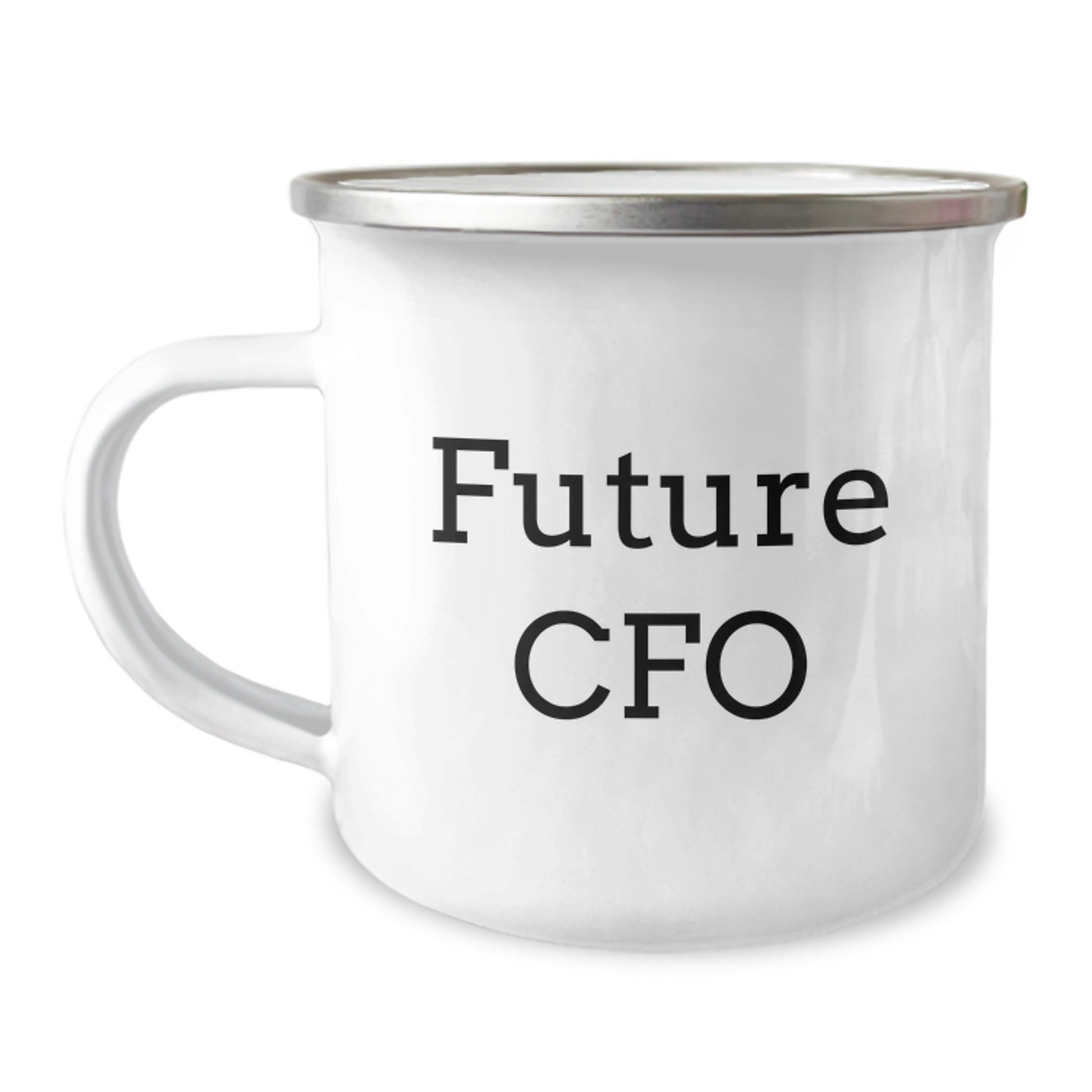 Funny CFO Quotes Gifts for Future CFO, Camping Mug for Birthday, 'Future CFO' Mug, Gifts from Friends to Family - Image 1