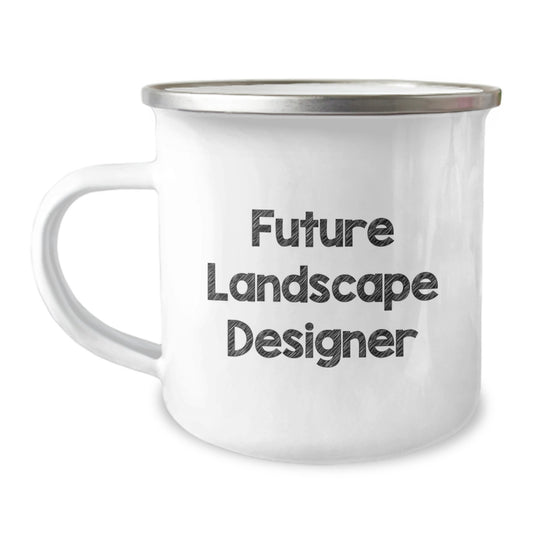 Funny Quote Gifts from Friends for Future Landscape Designer - Christmas Unique Camping Mug - Inspirational Landscape Designer Mugs - Image 1