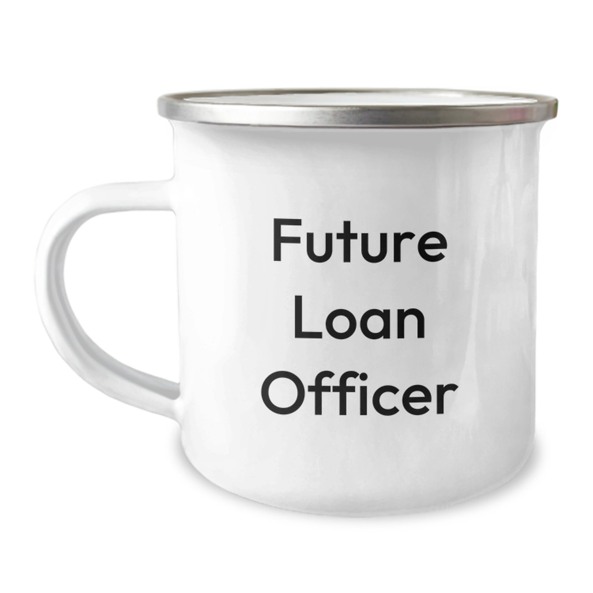 Funny Loan Officer Gifts for Men - Future Loan Officer Camping Mug - Christmas Unique Presents from Friends to Loan Officer Team Members - Image 1