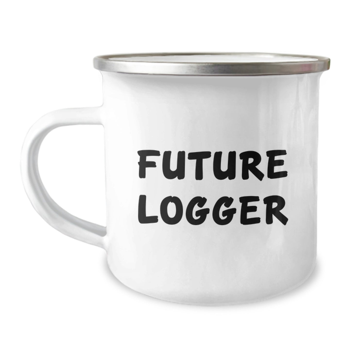 Funny Future Logger Gifts from Friends for Logger Camping Mug Christmas Unique Gifts - Image 1