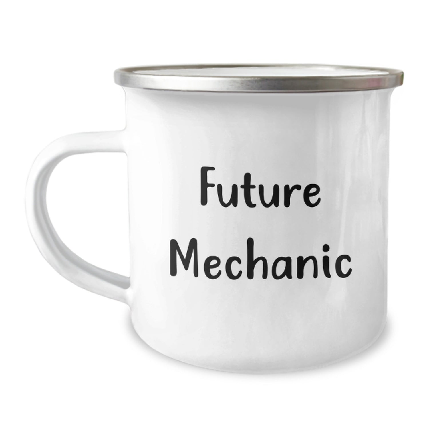 Funny Mechanic Gifts for Men - Camping Mug from Future Mechanic, Funny Quote for Mechanic Friends, Christmas Unique Gifts - Image 1