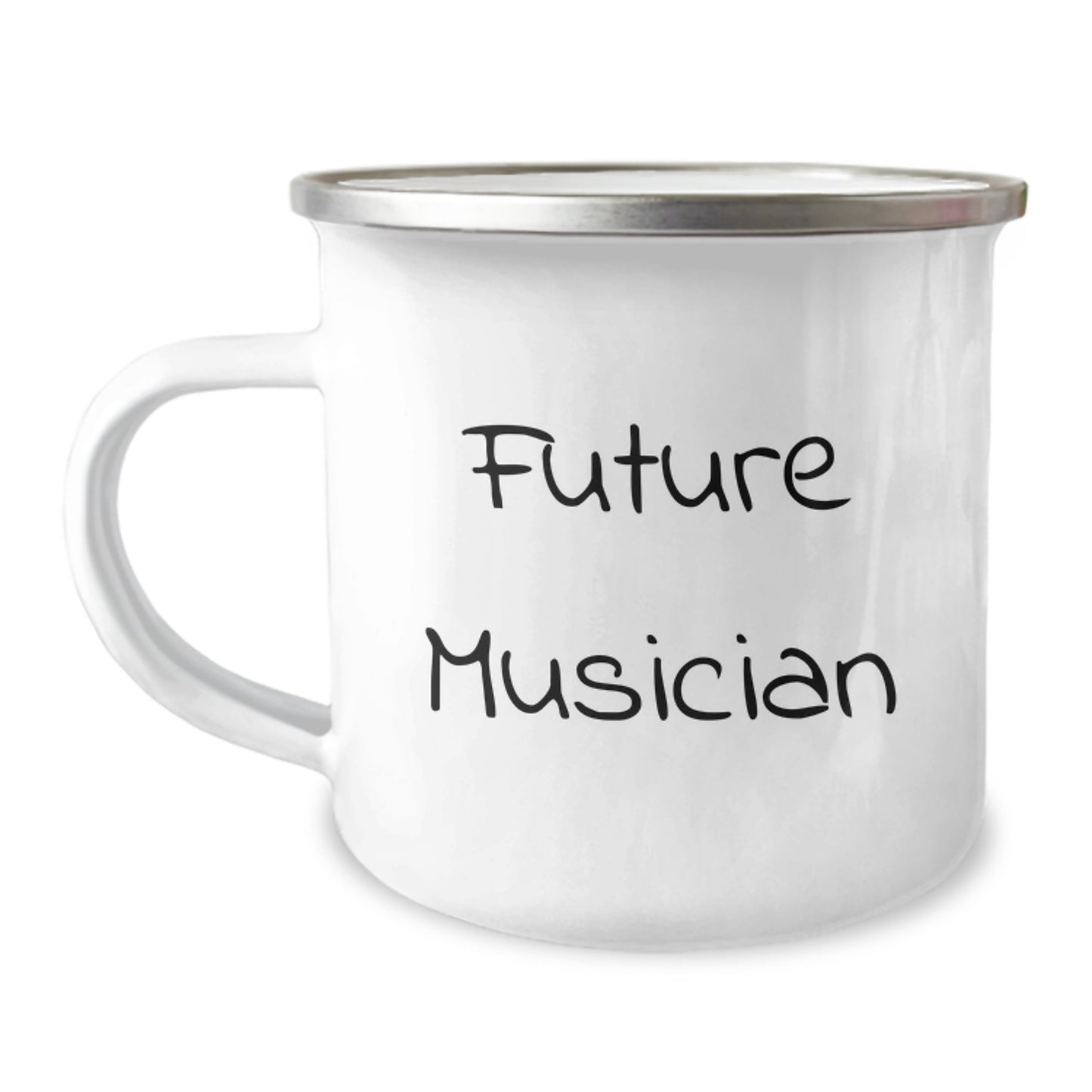 Funny Future Musician Gift for Men Friends and Family - Inspirational Camping Mug for Christmas Unique Gifts - Stainless Steel with Enamel Finish - Image 1