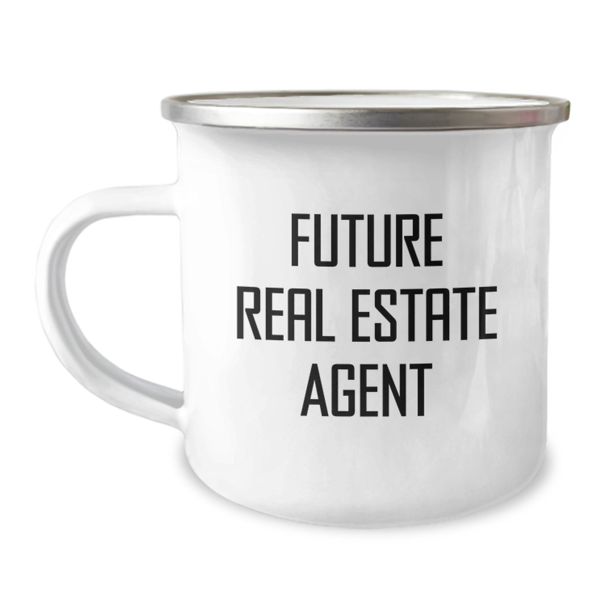 Funny Real Estate Agent Gifts from Friends for Future Real Estate Agent Graduation Unique Camping Mugs with Inspirational Quote, Real Estate Agent Mug, Real Estate Agent Gifts - Image 1
