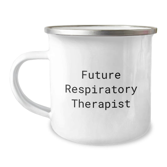 Inspiring Gifts from Coworkers for Respiratory Therapist, Funny Quote on Camping Mug, Birthday Unique Gifts - Image 1