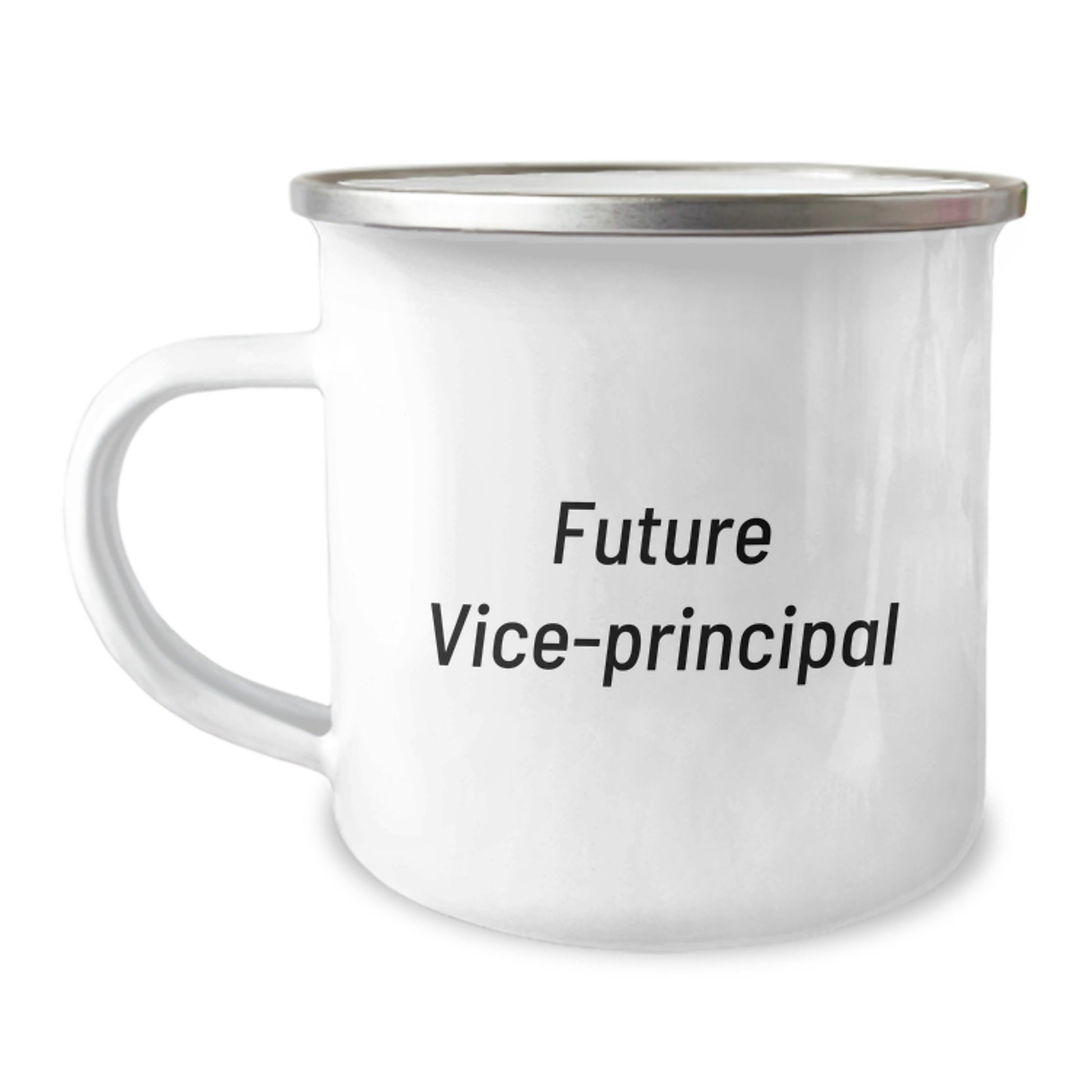 Funny Vice-Principal Gifts from Friends for Graduation Unique Gifts to Future Vice-Principal, Camping Mug with Inspirational Quote - Image 1