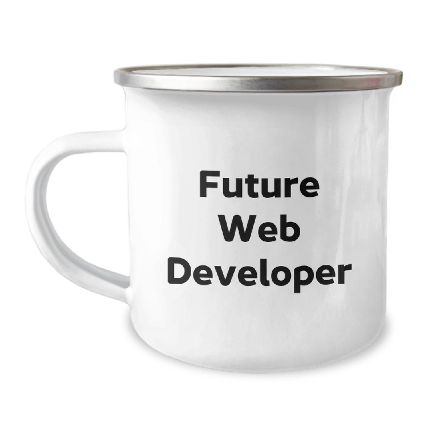 Funny Web Developer Camping Mug Gifts from Friends to Future Web Developer - Image 1
