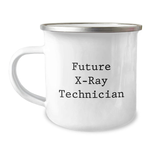 Future X-ray Technician Graduation Gift from Family to X-ray Technician, Funny Quote, Camping Mug - X-Ray Technician Gifts - Image 1