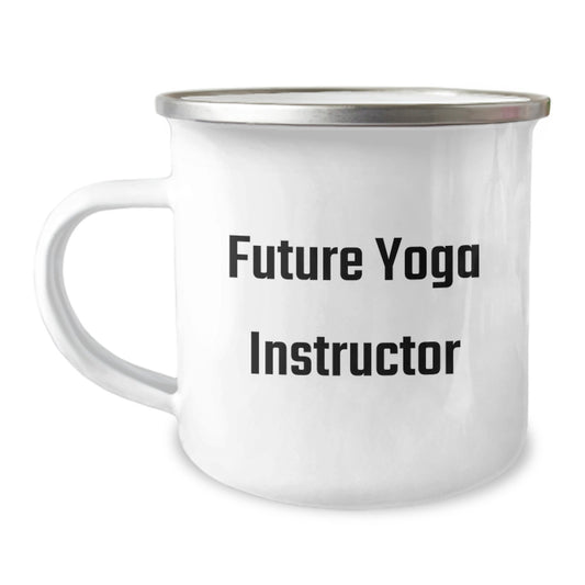 Funny Future Yoga Instructor Gifts from Family for Graduation Unique Gifts Camping Mug, 'Namaste, You're a-Maze-ing!' Quote - Image 1