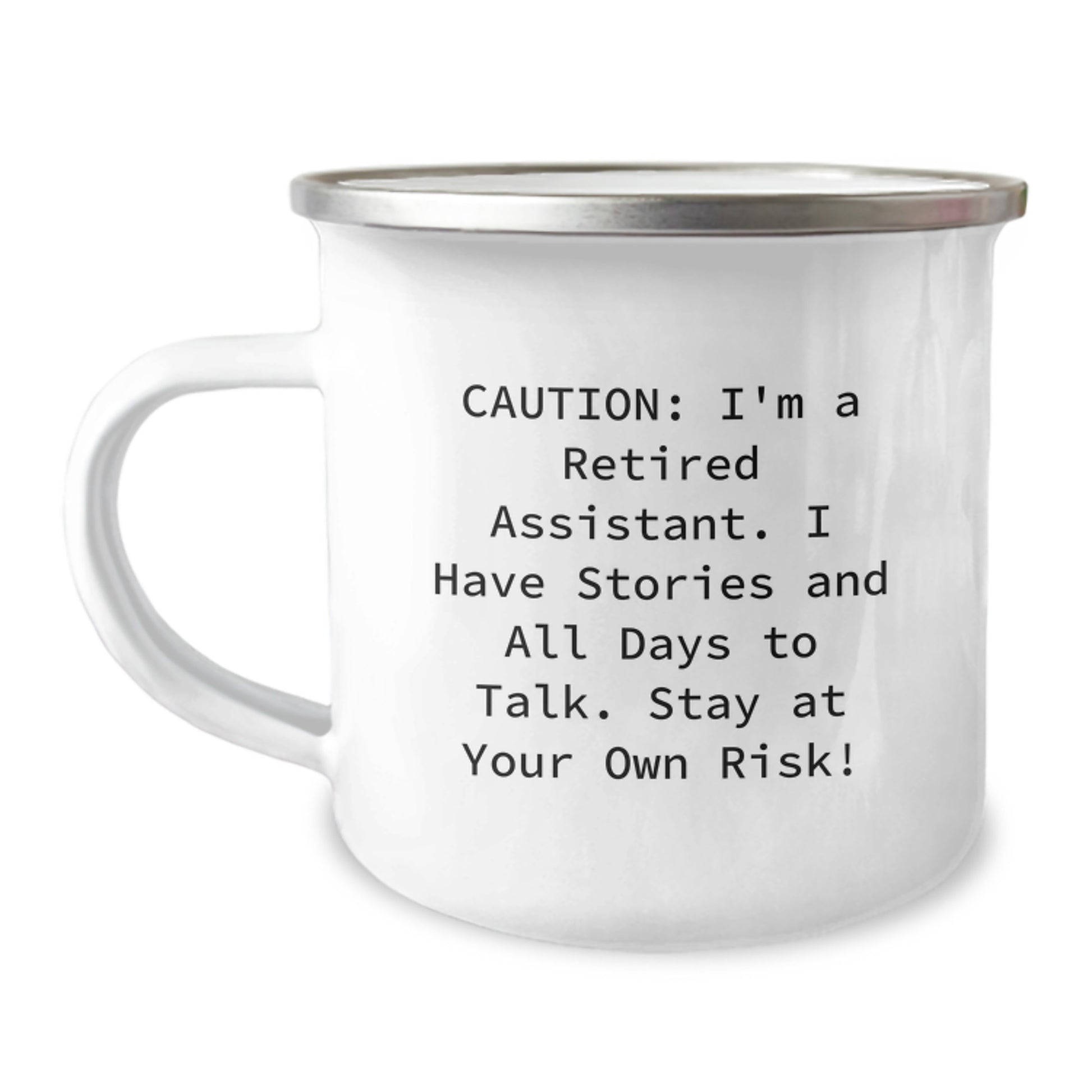 Funny Assistant Camping Mug, Gifts from Men, Women, or Friends for Assistant, Unique Christmas Unique Gifts for Assistant Enthusiasts - Image 1