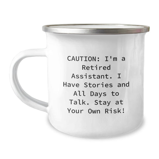 Funny Assistant Camping Mug, Gifts from Men, Women, or Friends for Assistant, Unique Christmas Unique Gifts for Assistant Enthusiasts - Image 1