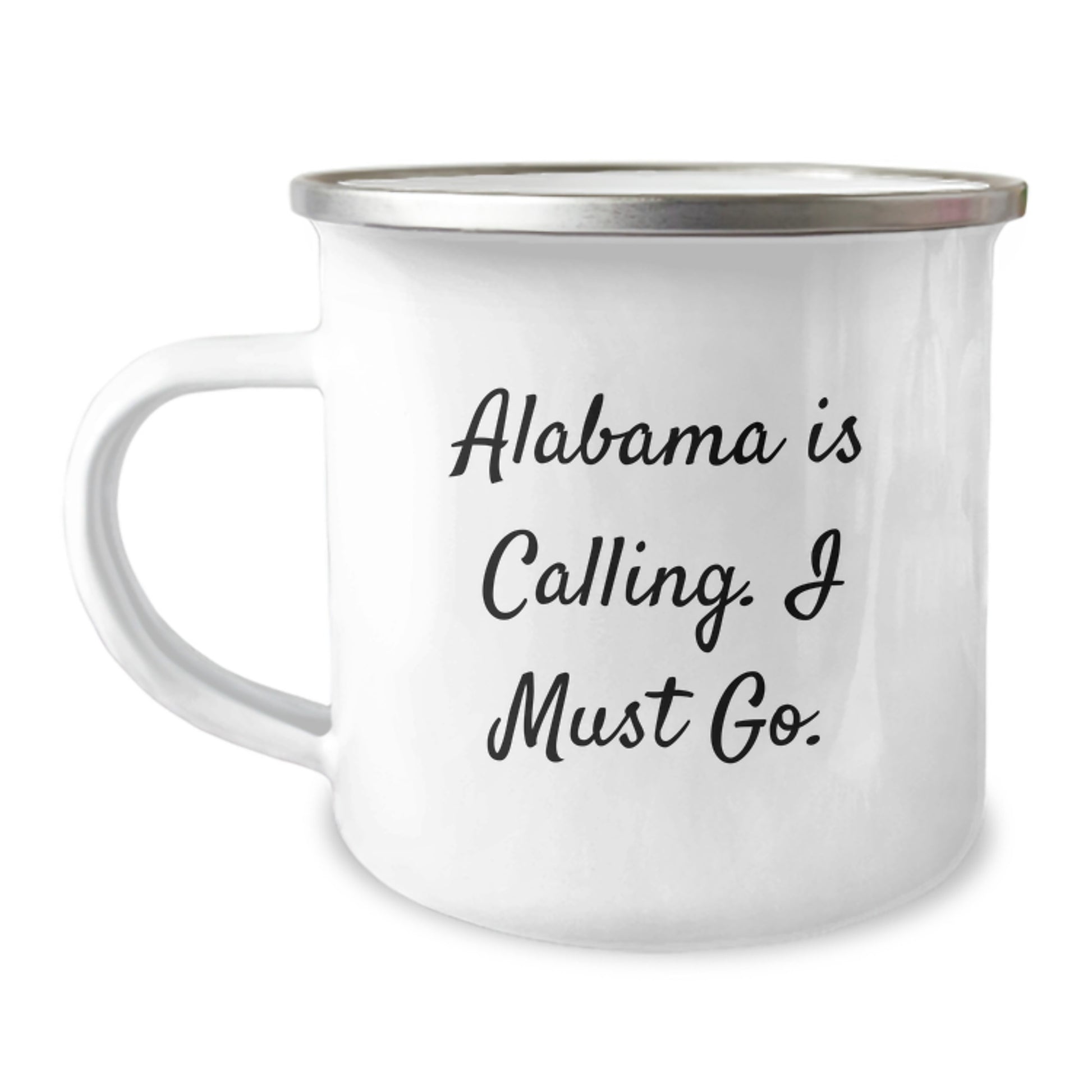 Funny Alabama Camping Mug - 'Alabama Is Calling. I Must Go.' Gifts for Alabama Men, Women, Friends, Coworkers, Family - Christmas Unique Gifts from Alabama Lovers - Image 1
