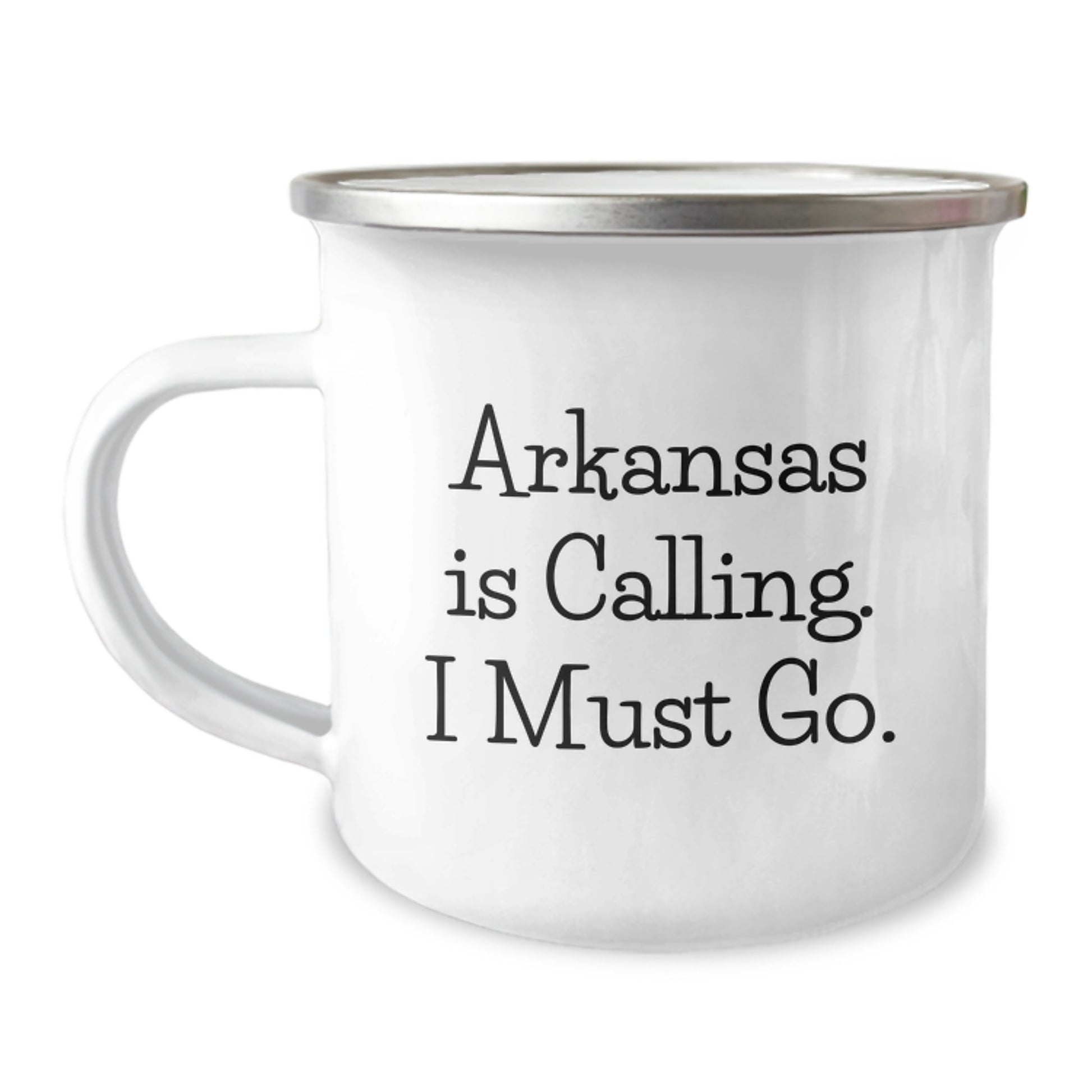 Arkansas Gifts for Men - Funny Camping Mug - Arkansas Is Calling, I Must Go - Gifts for Arkansas Lovers - Unique Christmas Unique Gifts from Friends - Best Camping Mugs - Image 1