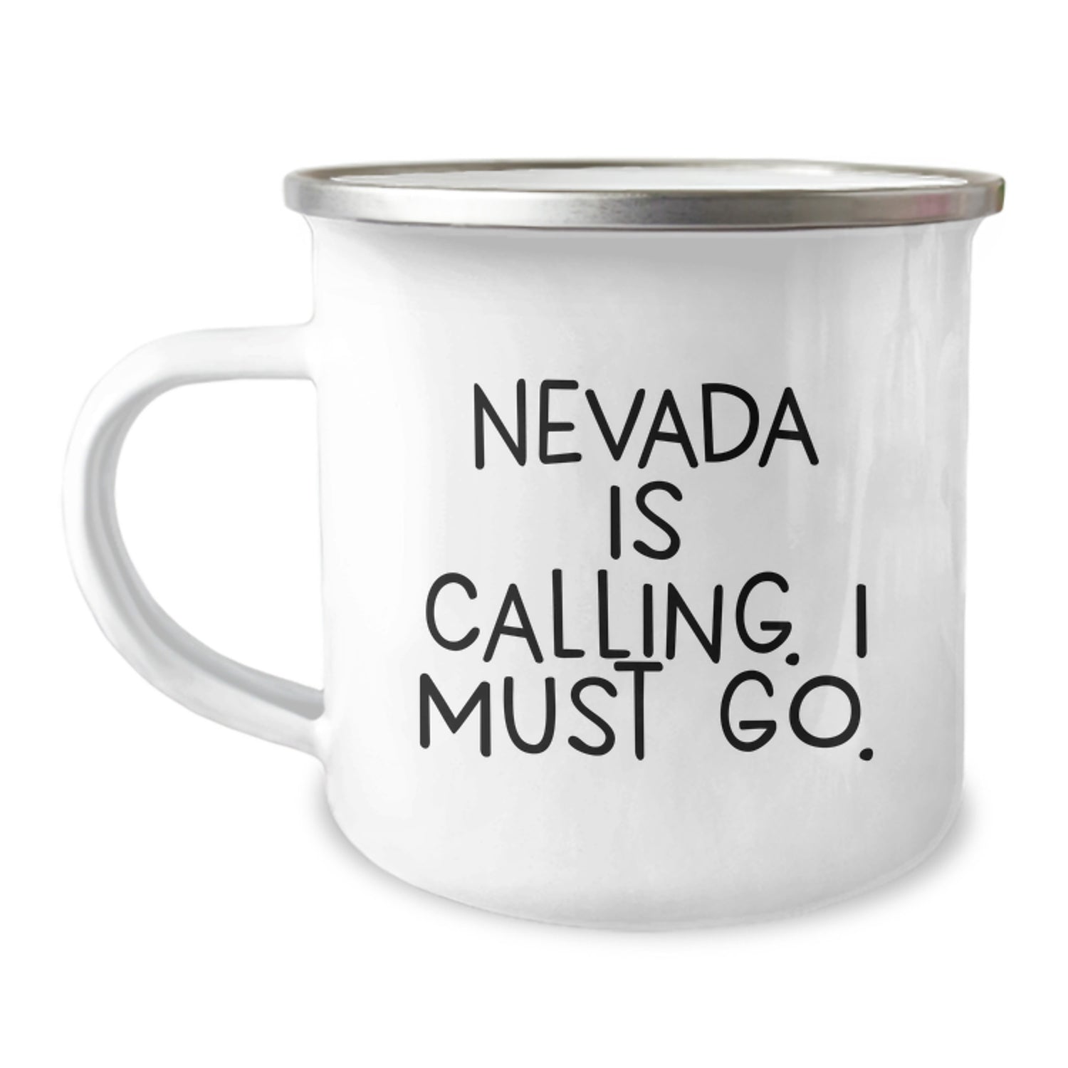 Nevada Camping Mug Gifts for Men from Friends, 'Nevada Is Calling. I Must Go.', Unique Christmas Unique Gifts - Image 1