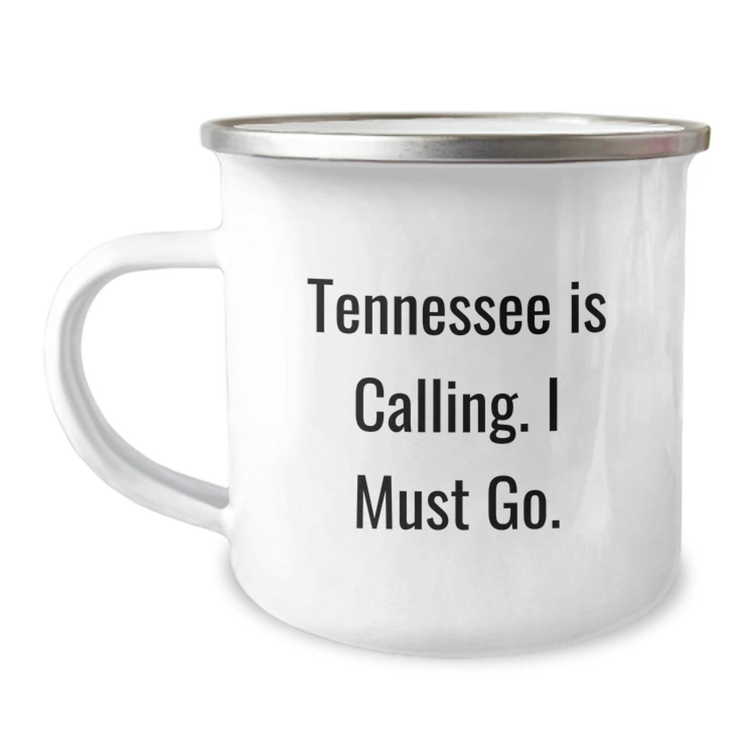 Tennessee Camping Mug, Gifts from Friends, 'Tennessee Is Calling. I Must Go.' Funny Quote, Birthday Unique Gifts for Tennessee Lovers - Image 1