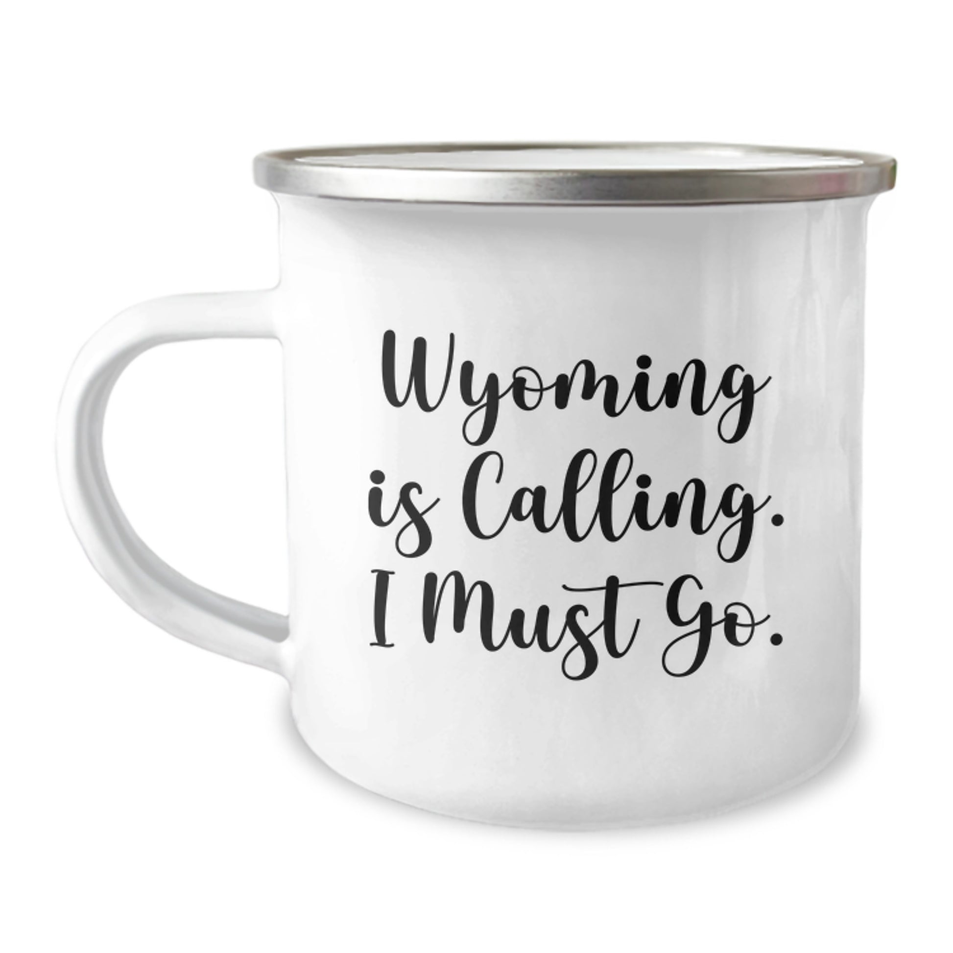 Wyoming Calling Funny Camping Mug Gifts from Friends to Wyoming, Birthday Unique Gifts for Men, Women, Family - Image 1