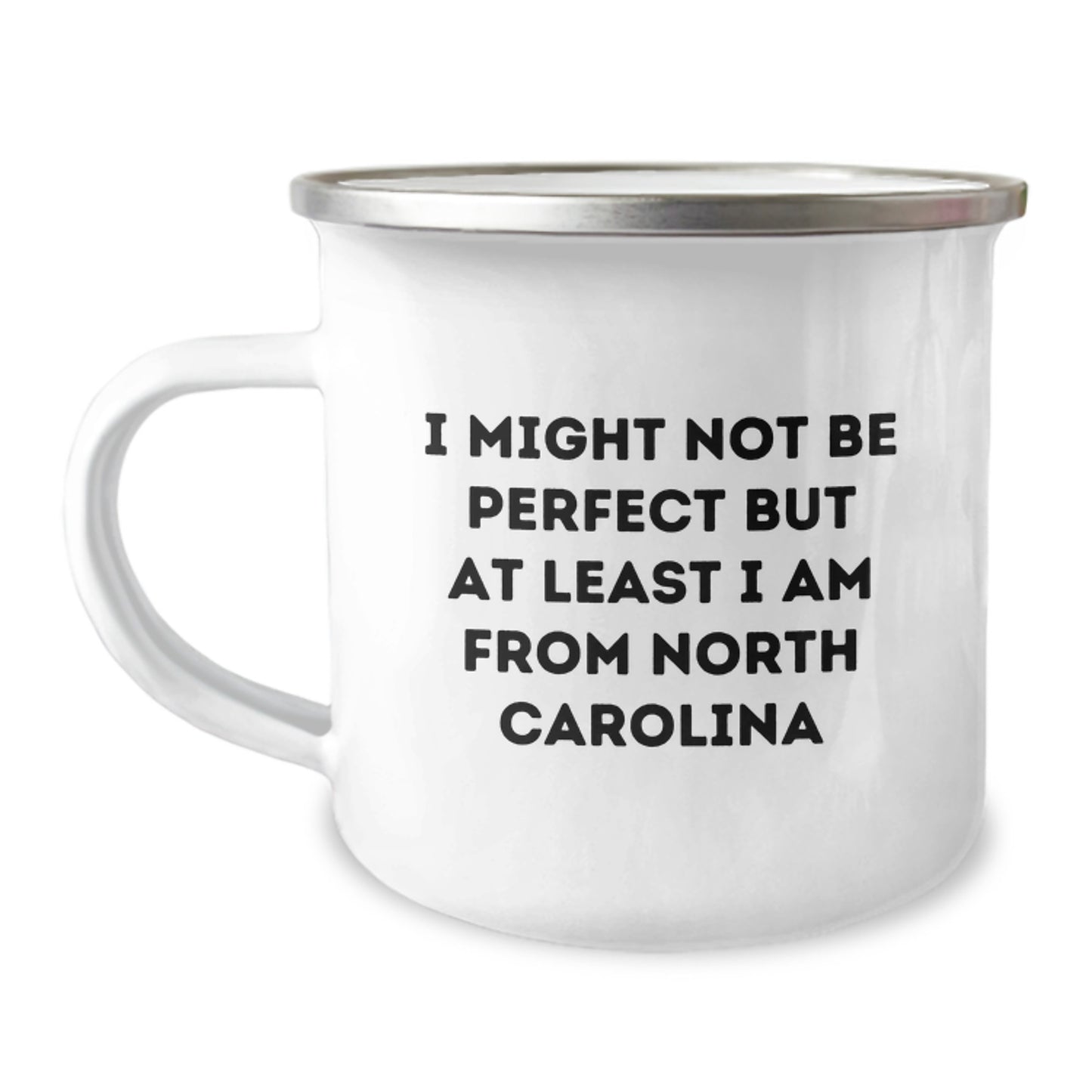 North Carolina Camping Mug, Funny Quote Gifts from Friends, Unique Graduation Gifts for Men, Women, or Family - Image 1