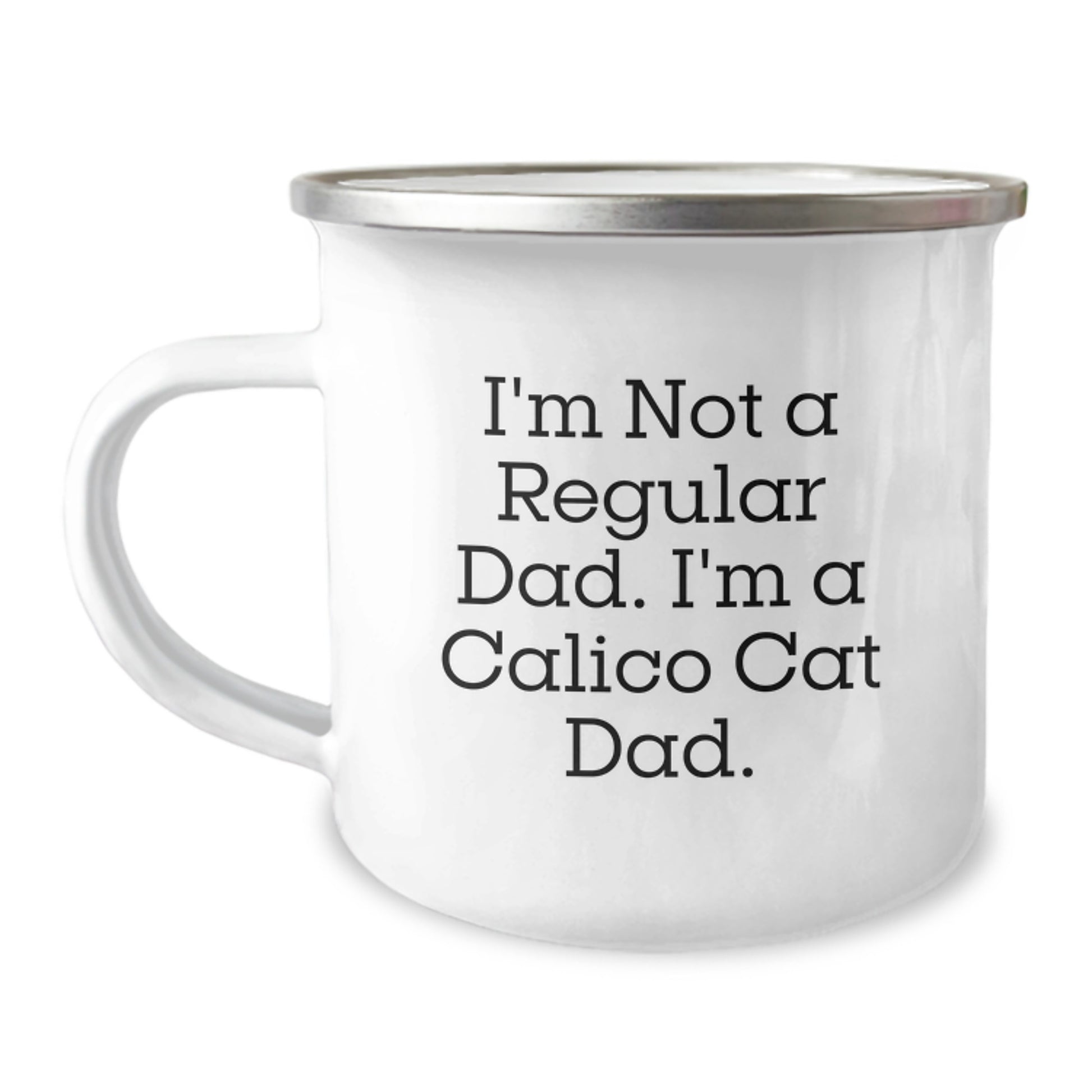 Calico Cat Dad Gifts, Funny Camping Mugs for Men, Women, Friends, Coworkers, Family - Unique Graduation Gifts from Dad - Image 1