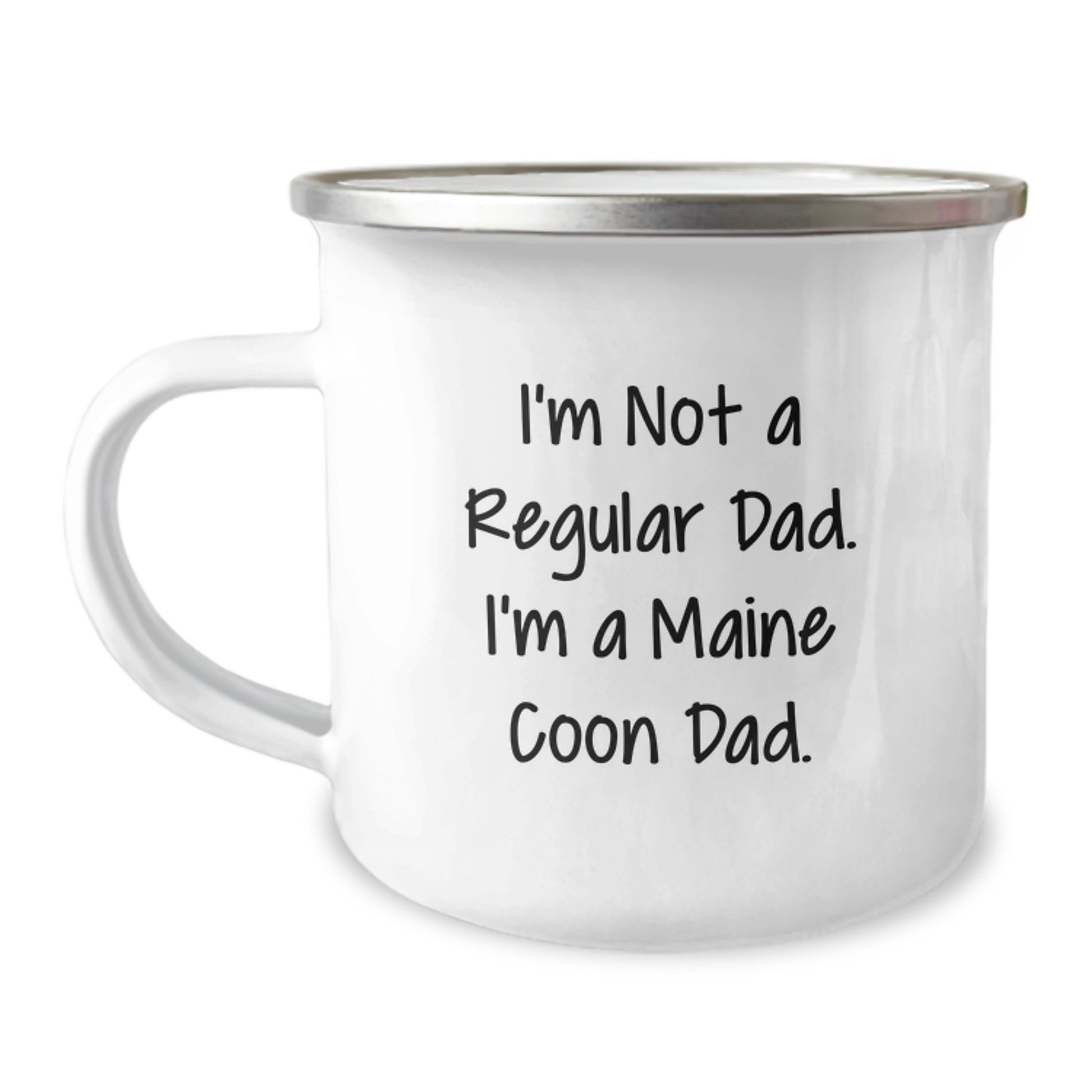 Maine Coon Cat Gifts, Funny Quote Camping Mug, Gifts from Men for Family and Friends Graduation Unique Gifts - Image 1