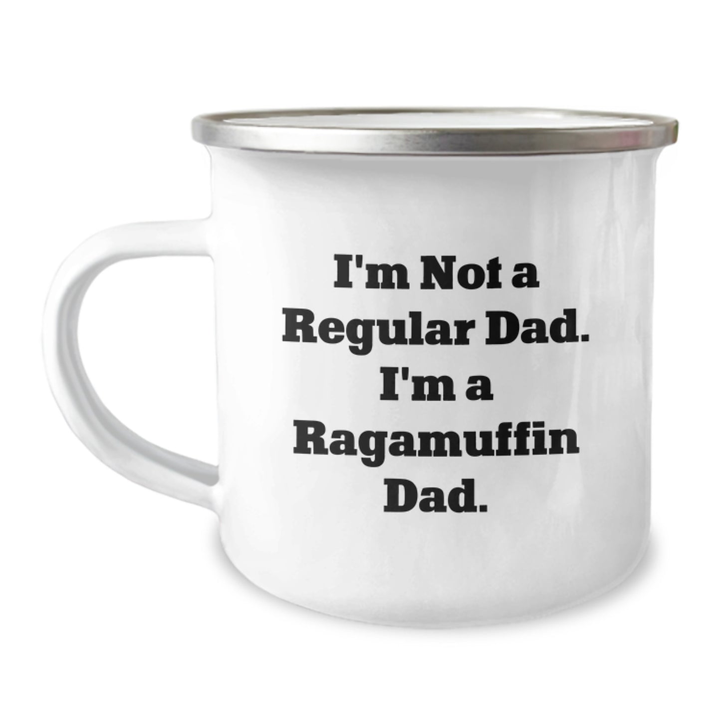Ragamuffin Cat Lover Funny Christmas Camping Mug Gifts for Dad from Men - Image 1
