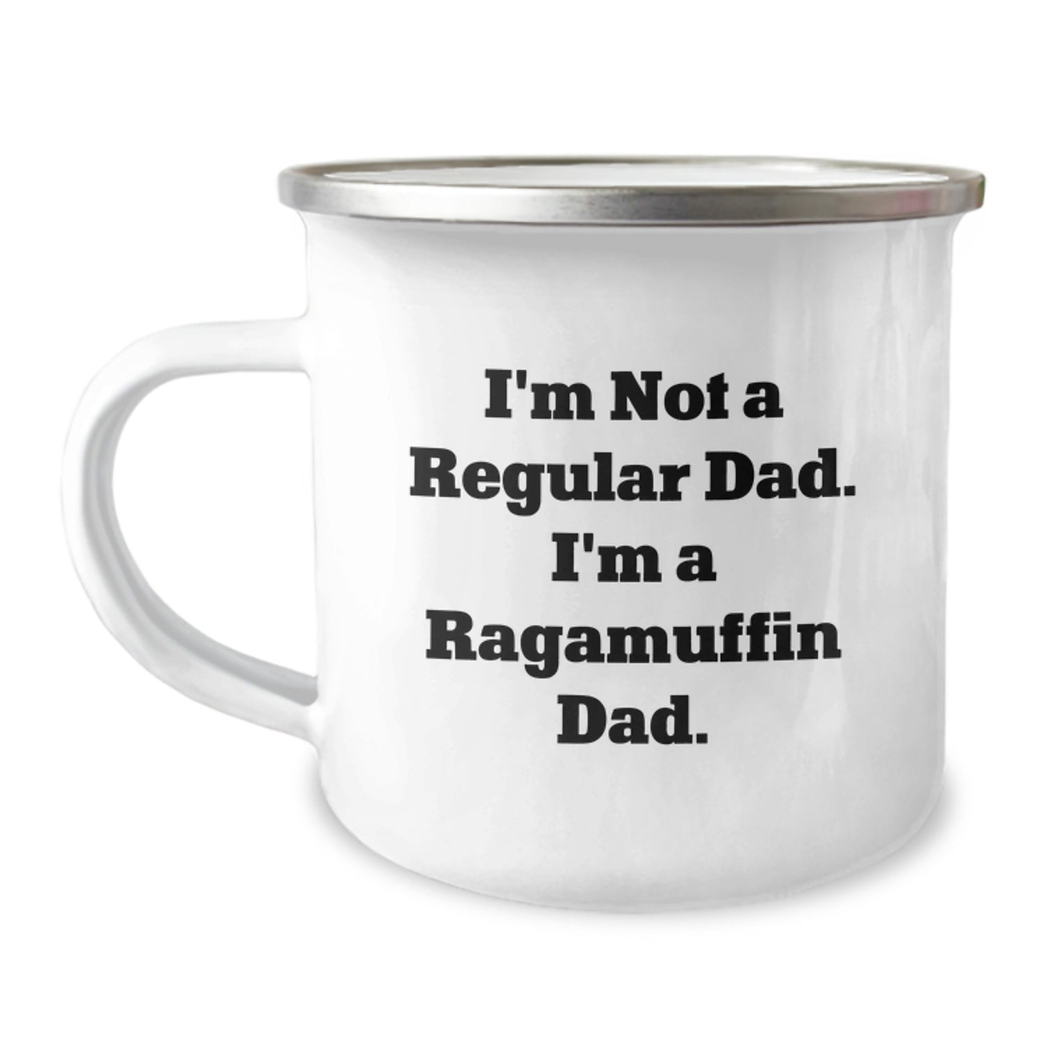 Ragamuffin Cat Lover Funny Christmas Camping Mug Gifts for Dad from Men - Image 1