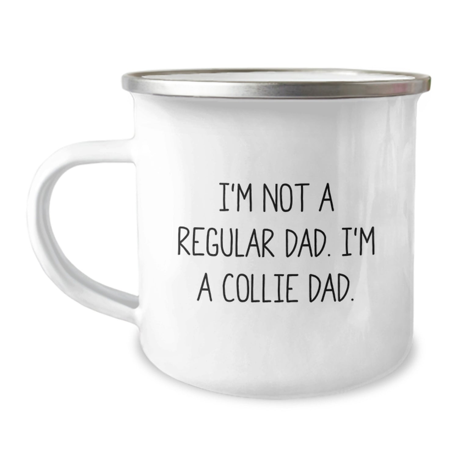 Funny Collie Dog Gifts for Men from Dad - I'm Not A Regular Dad. I'm A Collie Dad. Christmas Unique Mugs for Friends, Family, Coworkers - Image 1